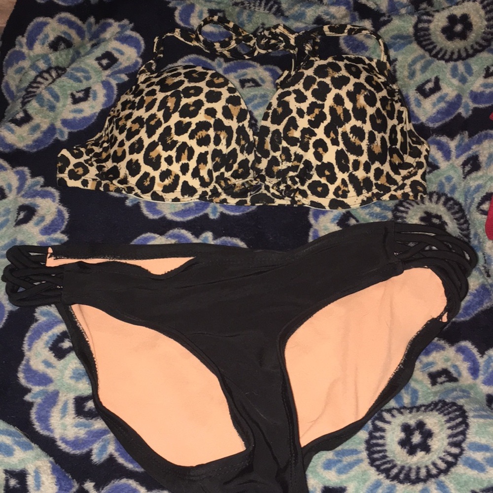 Two piece bathing suits
